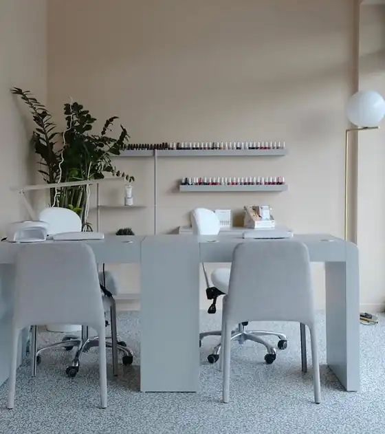 La postazione manicure